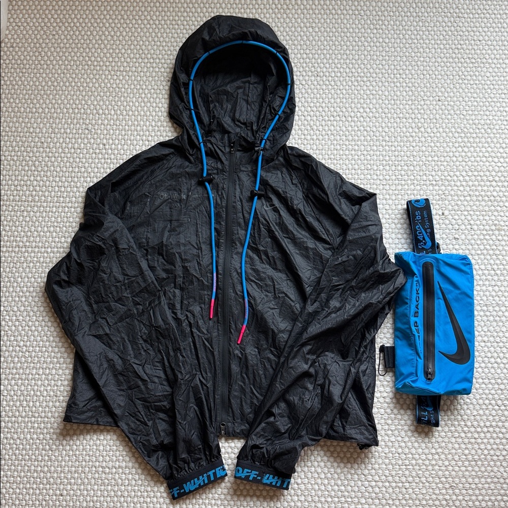 Nike Off-White Jacket with Bag Size Small